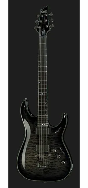 Schecter Hellraiser Hybrid C-1 TBB, detail 2