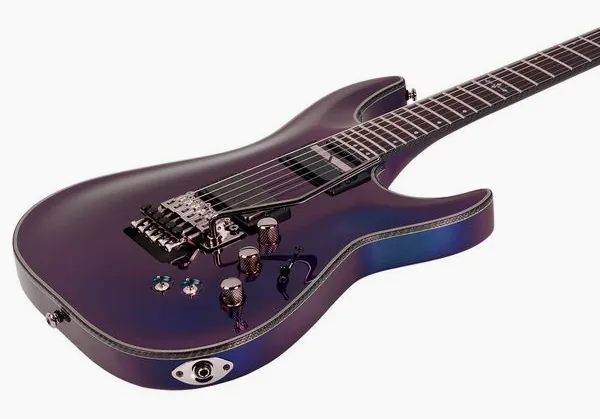Schecter Hellraiser Hybrid C-1 UV, detail 4