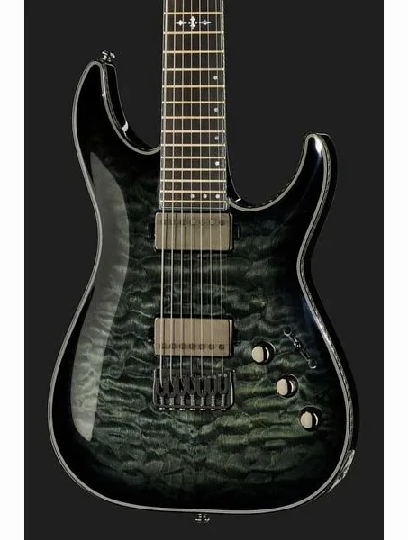 Schecter Hellraiser Hybrid C-7 TBB, detail 4