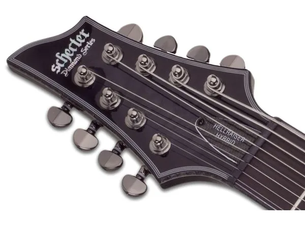Schecter Hellraiser Hybrid C-8 LH TBB, detail 4