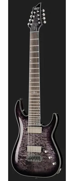 Schecter Hellraiser Hybrid C-8 TBB, detail 2