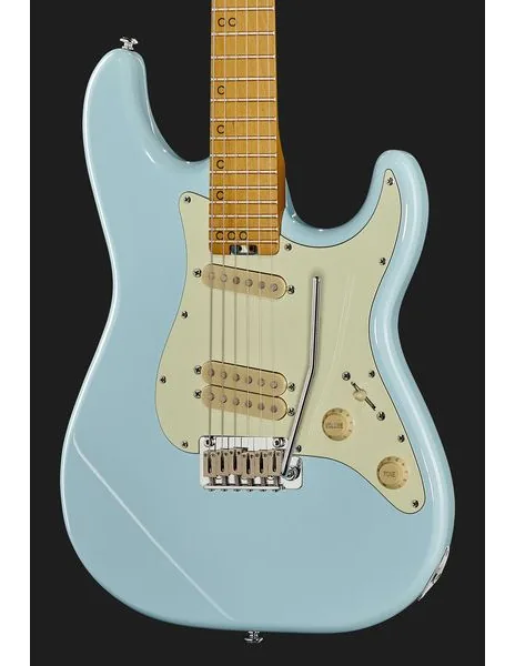 Schecter MV-6 Super Sonic Blue BB MN MF, detail 4