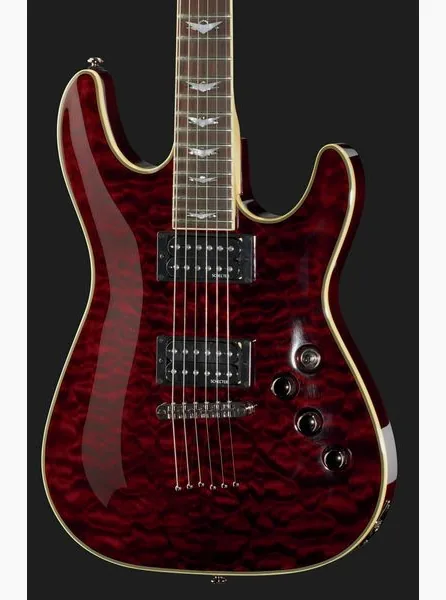 Schecter Omen Extreme 6 BCH, detail 4