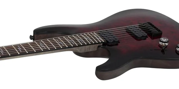Schecter Omen Elite-6 LH BCHB, detail 3