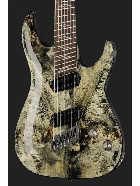 Schecter Omen Elite-7 MS Charcoal, detail 4