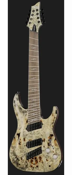 Schecter Omen Elite-8 MS Charcoal, detail 2