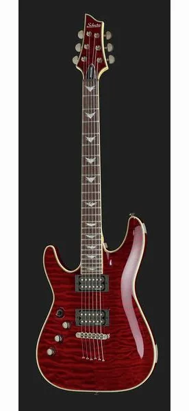Schecter Omen Extreme 6 BCH LH, detail 2