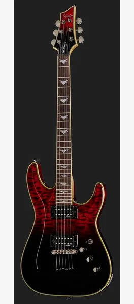 Schecter Omen Extreme 6 Blood Burst, detail 2