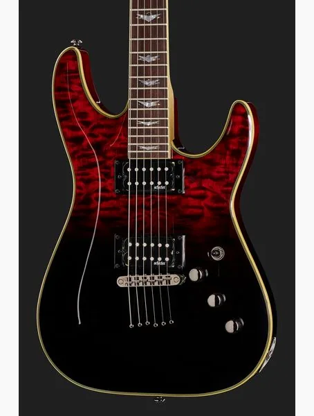 Schecter Omen Extreme 6 Blood Burst, detail 4
