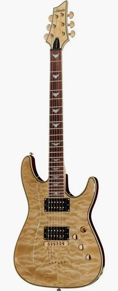 Schecter Omen Extreme 6 Gloss Natural, front view
