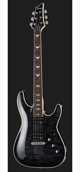 Schecter Omen Extreme 6 STBLK, detail 2