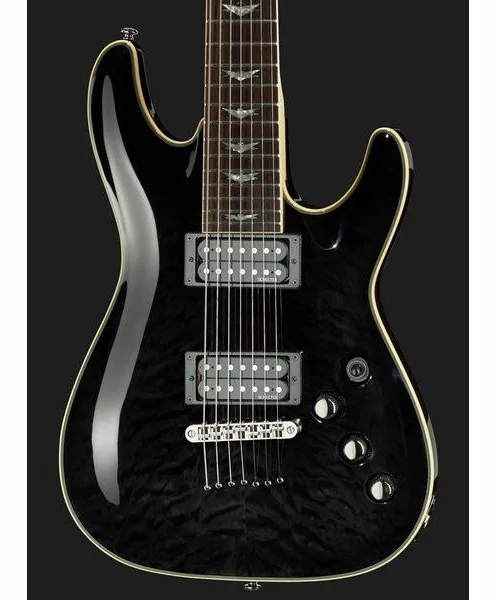 Schecter Omen Extreme 7 STBLK, detail 4