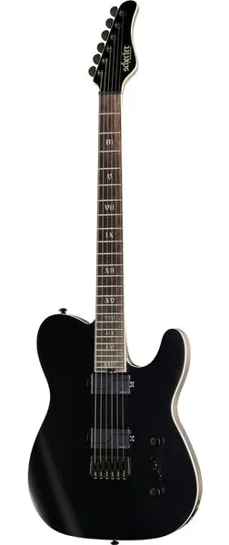 Schecter PT SLS Evil Twin, front view