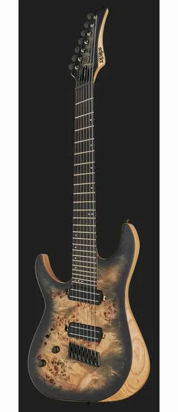 Schecter Reaper 7 Multiscale SCB LH, detail 2