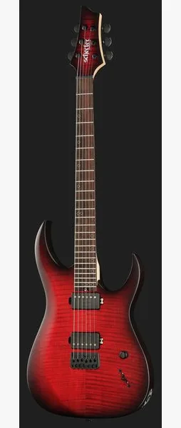 Schecter Sunset 6 Extreme SB, detail 2