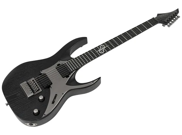Solar Guitars A1.6DBOP Black Open Pore, detail 3