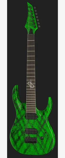 Solar Guitars A2.7GN Canibalismo+, detail 2