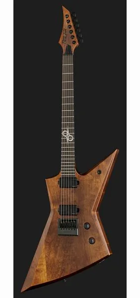 Solar Guitars E1.6AAN Aged Natural Matte, detail 2