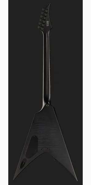 Solar Guitars V2.6FBB Baritone Flame Black, detail 3