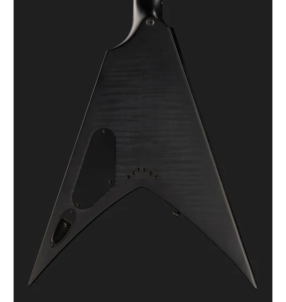 Solar Guitars V2.6FBB Baritone Flame Black, detail 5