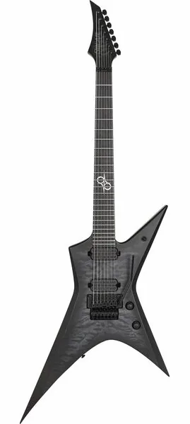 Solar Guitars X1.7FRQBB+, front view