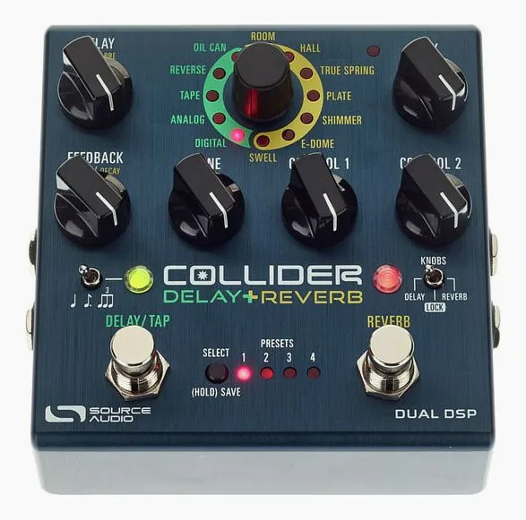 Source Audio SA 263 Collider Delay+ Reverb, detail 3
