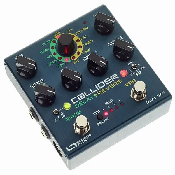 Source Audio SA 263 Collider Delay+ Reverb, detail 4