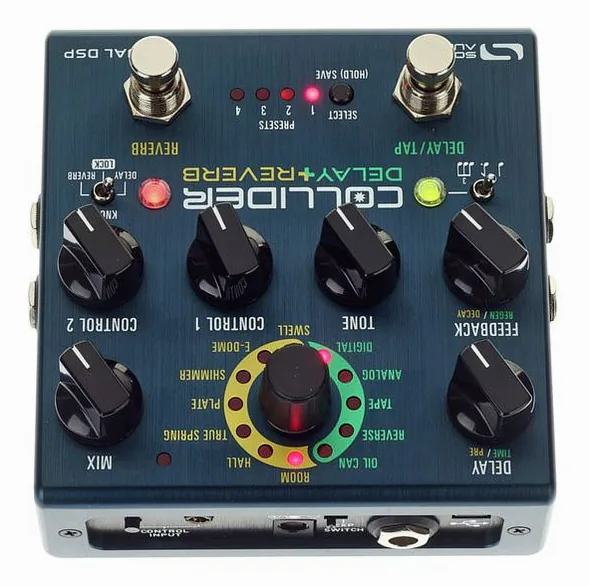 Source Audio SA 263 Collider Delay+ Reverb, detail 5