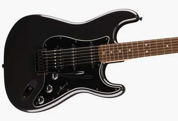 Squier Affinity Strat HSS LR MH MBK, detail 4