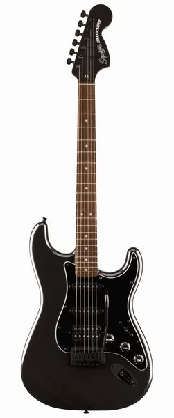 Squier Affinity Strat HSS LR MH MBK, front view