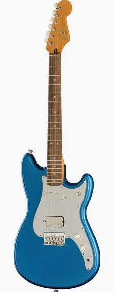 Squier CV Duo Sonic HS LRL PPG LPB, front view