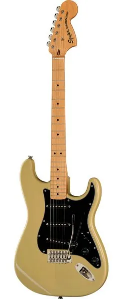 Squier Exclusive CV 70s Strat VBL, front view