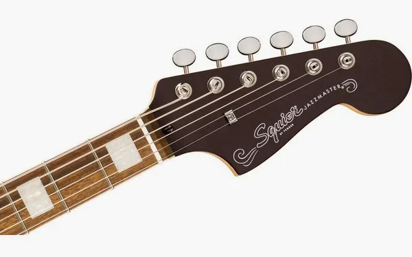 Squier Paranormal Jazzm Baritone OXB, detail 4