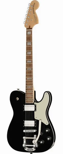 Squier Paranormal Trouble Tele BLK, front view