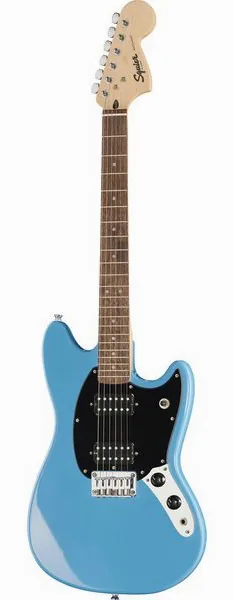 Squier Sonic Mustang HH California BL, front view