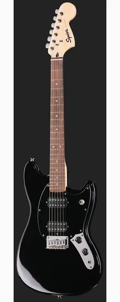 Squier Sonic Mustang HH LRL BLK, detail 2