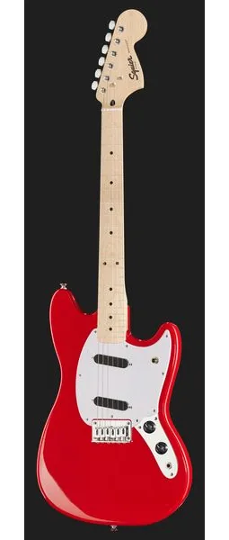 Squier Sonic Mustang MN Torino Red, detail 2