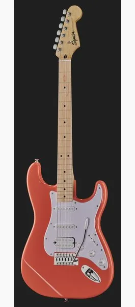 Squier Sonic Strat HSS TCoral, detail 2