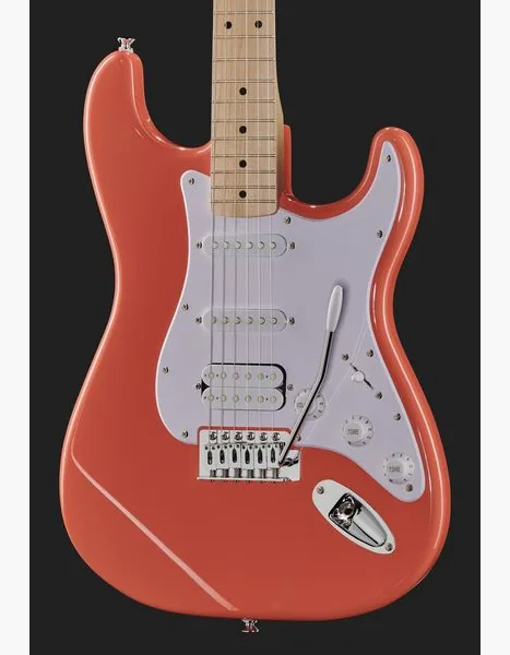 Squier Sonic Strat HSS TCoral, detail 4