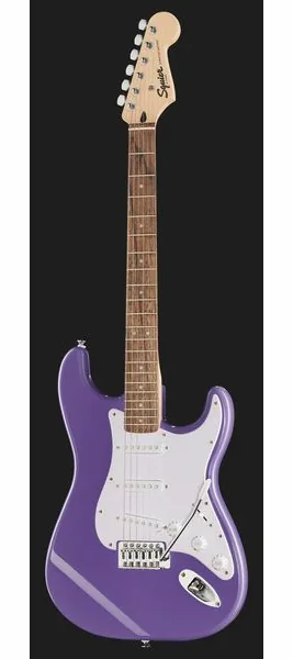 Squier Sonic Strat LRL Ultraviolet, detail 2