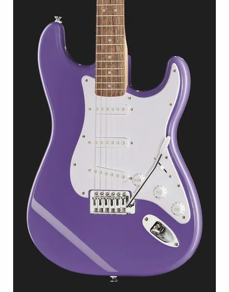 Squier Sonic Strat LRL Ultraviolet, detail 4