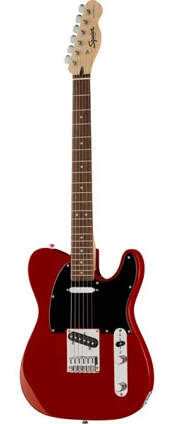 Squier Sonic Tele LRL Torino Red, front view