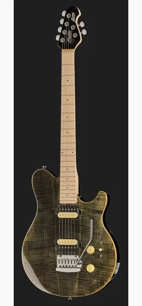 Sterling by Music Man S.U.B. Axis AX3 Trans Black, detail 2