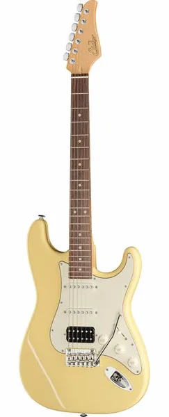 Suhr Classic S Antique HSS RW VY, front view