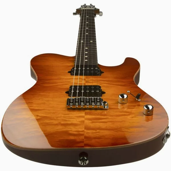 Suhr Oso Tea Burst, detail 5