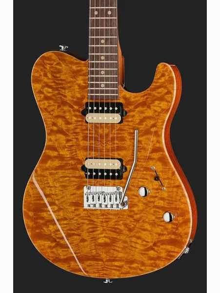 Suhr Oso Trans Amber, detail 4
