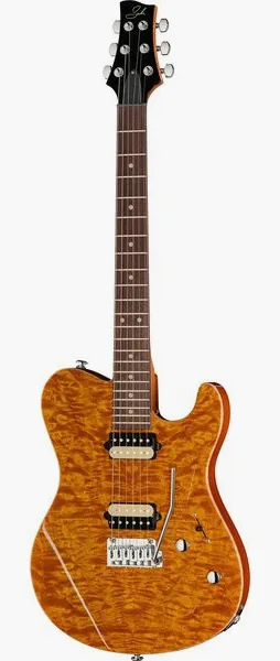 Suhr Oso Trans Amber, front view