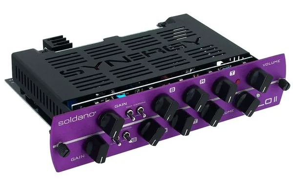 Synergy SLO II Preamp LTD Purple, detail 4