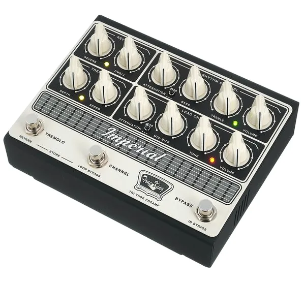 Tone King Imperial Tri-Tube Preamp, front view