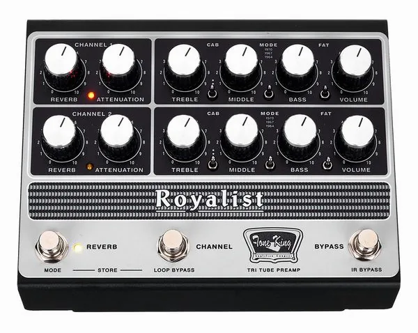 Tone King Royalist MKII Tri-Tube Preamp, detail 3